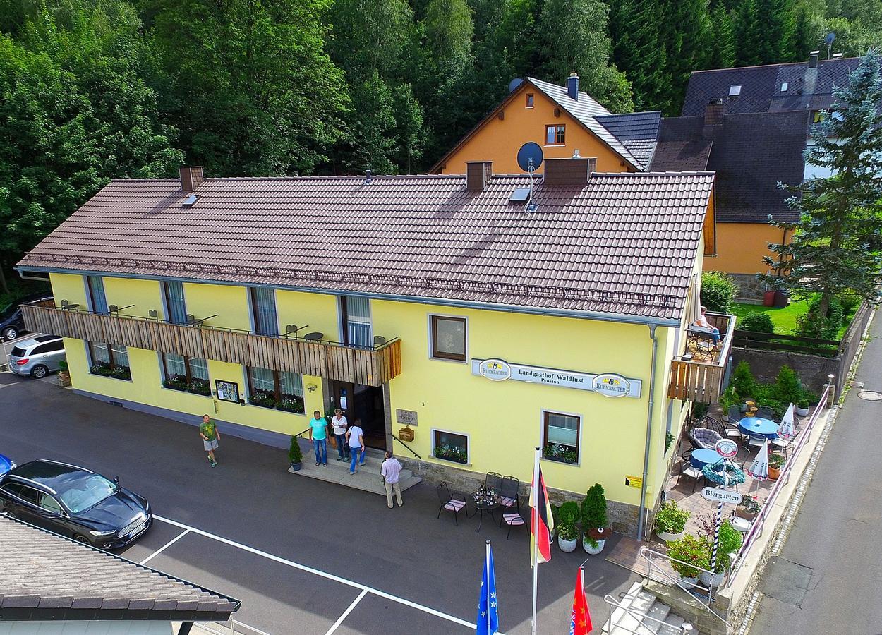 瓦尔德鲁斯特饭店/酒店 Bischofsgrün 外观 照片